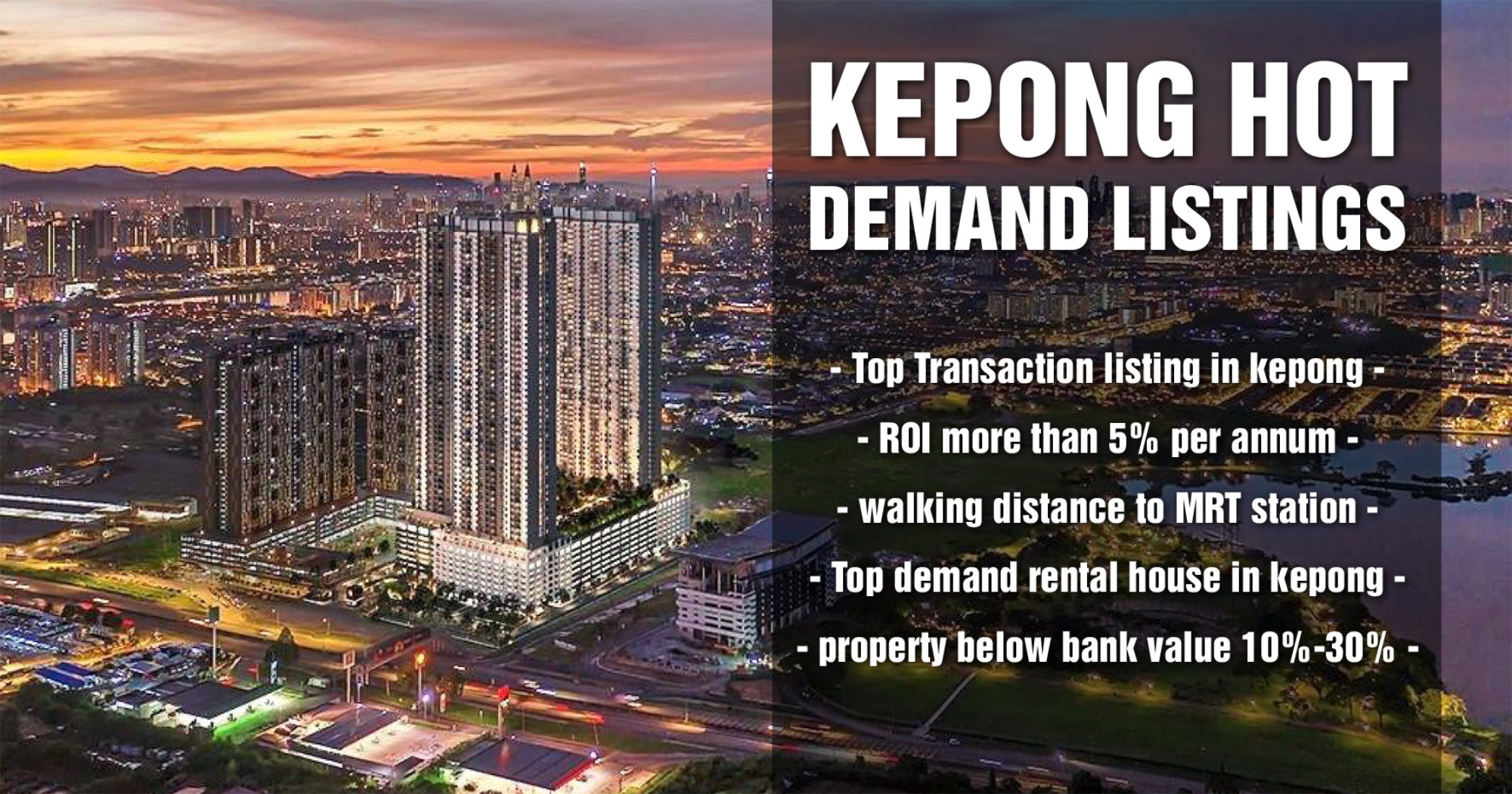 Kepong Hot Demand Listings